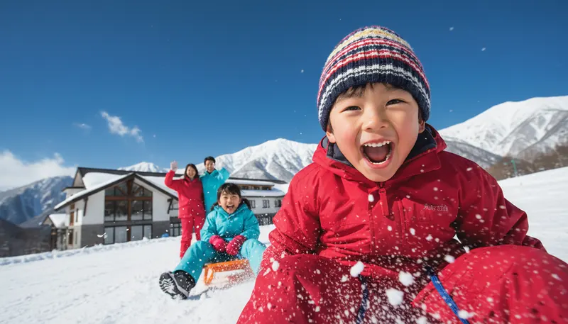 冬休みに子連れで泊まる宿（雪遊び・スキー）